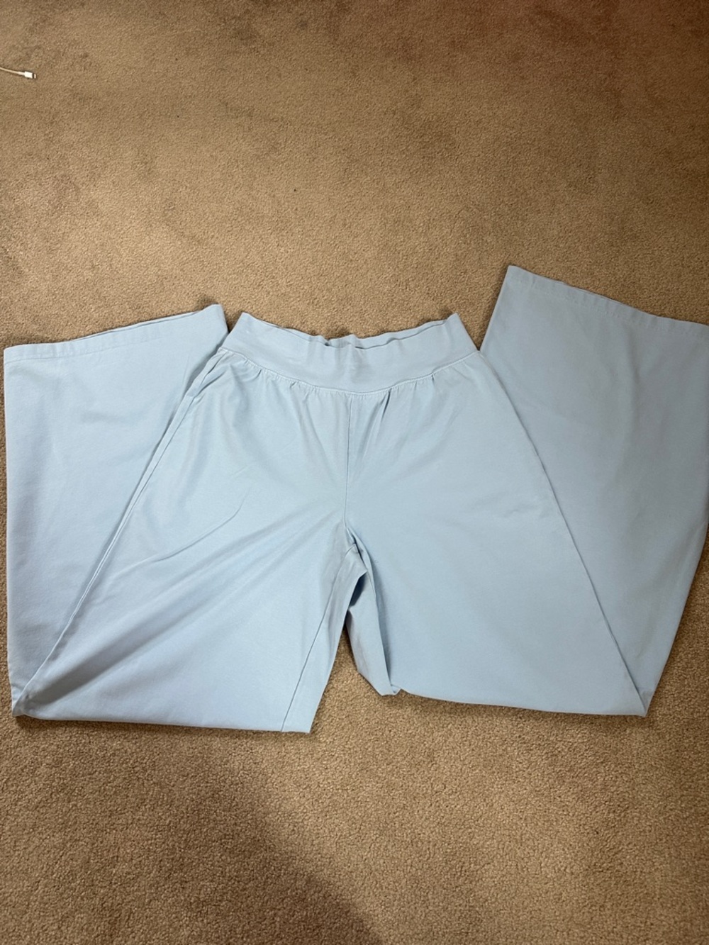 Offline by Aerie Light Blue Wide Leg Pull-On Pants Size Medium - NWT